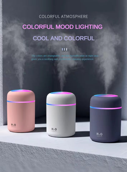 Mini Humidifier for Nasal Relief and Dry Skin.