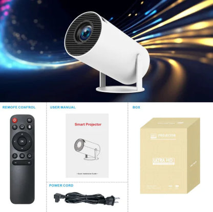 Salange HY300 Mini Smart Projector with 5G WiFi