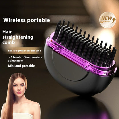 Portable Steam Hair Straightener - USB Rechargeable